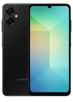 Samsung Galaxy A06 colorful display